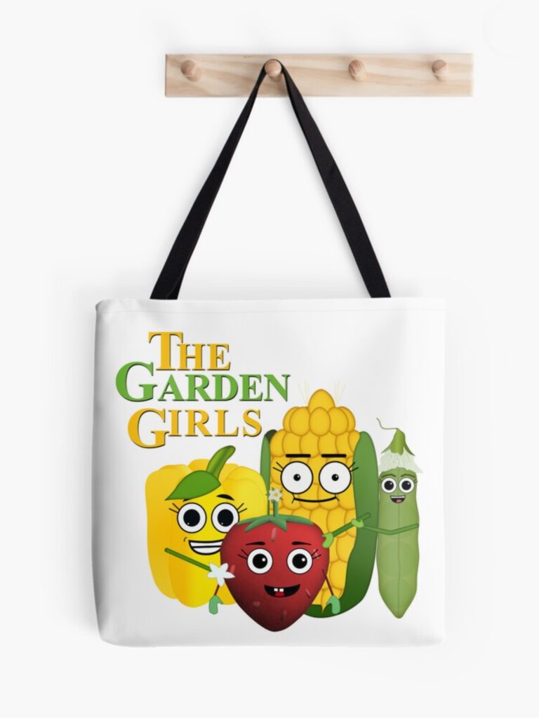 Garden Girls tote bag
