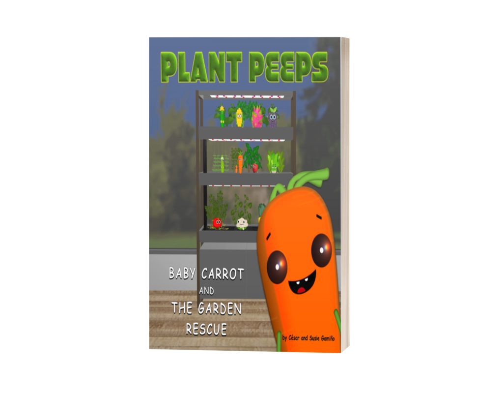 Plant Peeps book: Baby Carrot and the Garden Rescue